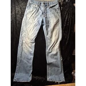 Men’s American Eagle Relaxed Fit Jeans 29x32 Medium Wash Well Loved